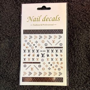 Designer Inspired Nail Decals